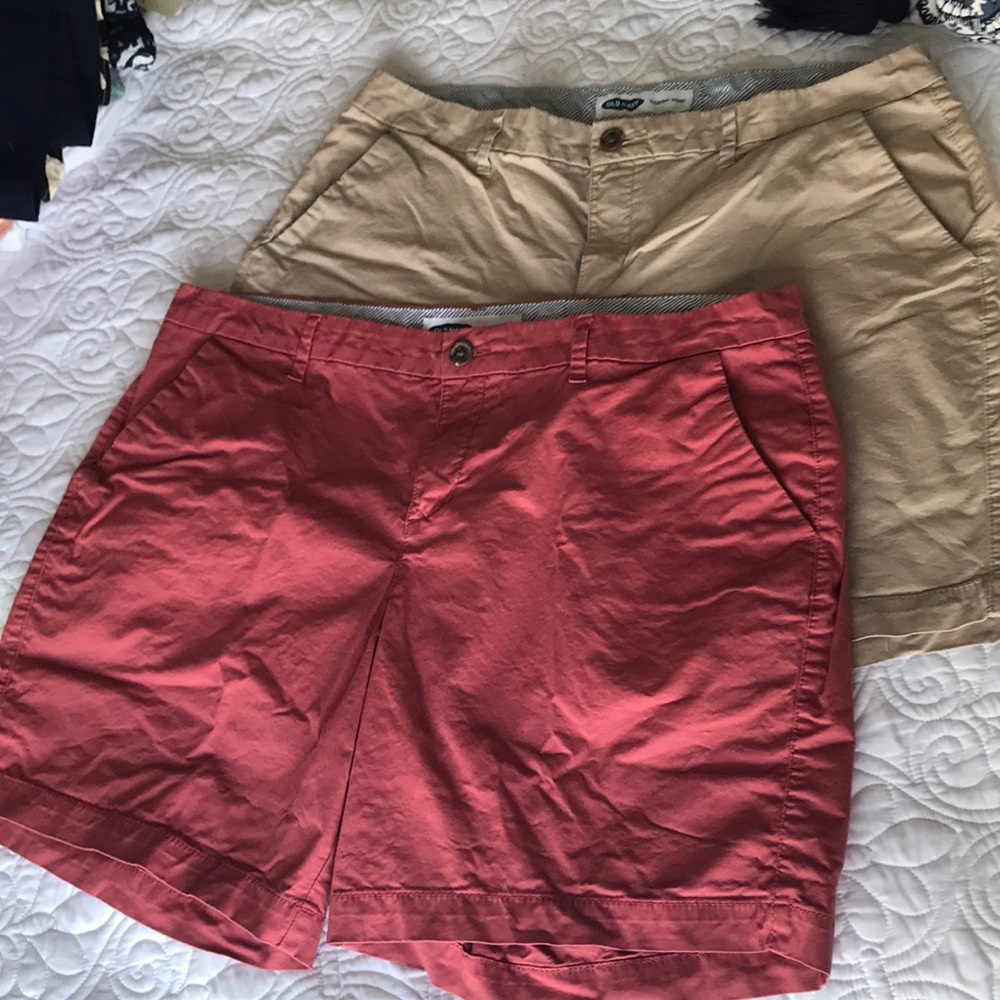 Old Navy Everyday Shorts 2 Pair Size 14